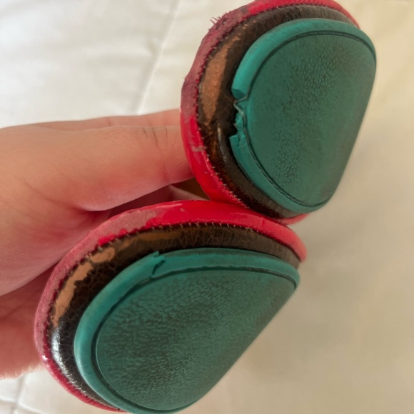 Little Miss Tieks Girls Flats Razzleberry - Picture 4 of 8